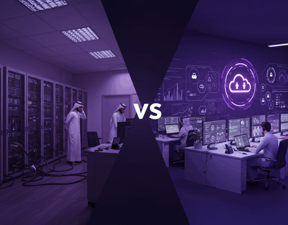 نظام مركز الاتصال السحابي والفرق بينه وبين التقليدي - Cloud contact center solutions