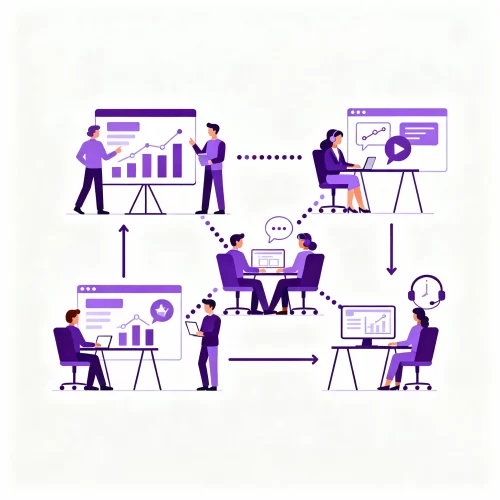 التعاون بين الفرق والأقسام