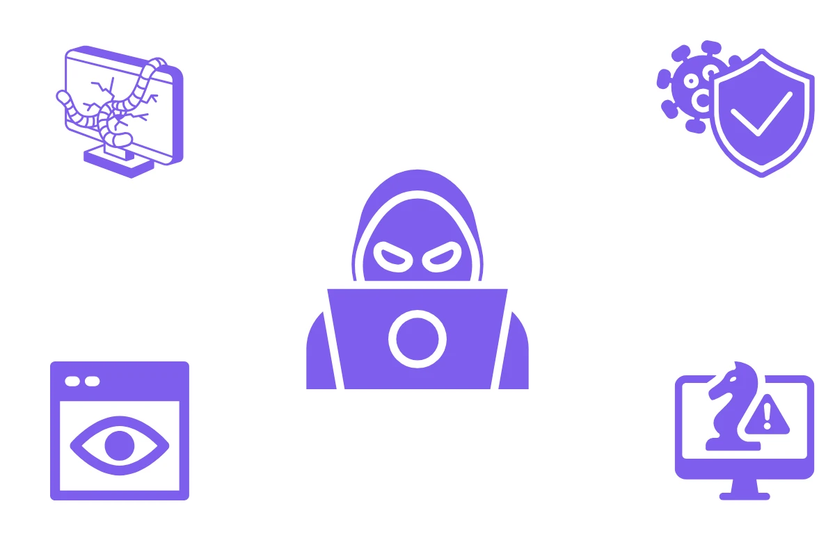 أنواع التهديدات السيبرانية